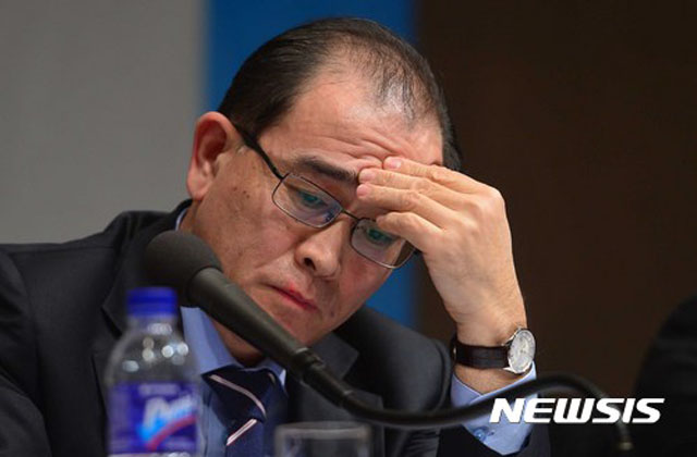 ▲ 태영호 전 영국주재 북한대사관 공사. ⓒ뉴시스. 무단전재 및 재배포 금지.