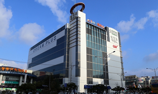 ▲ 청주 드림플러스 전경.ⓒ드림플러스상인회