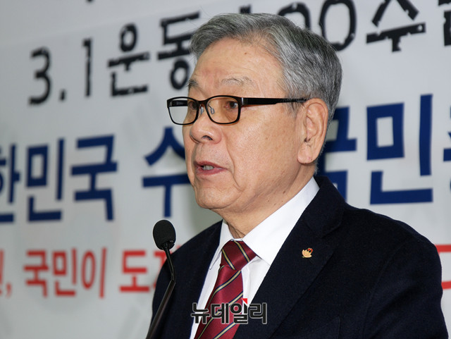 ▲ 이석복 대한민국수호 예비역 장성단 대표. ⓒ이기륭 기자