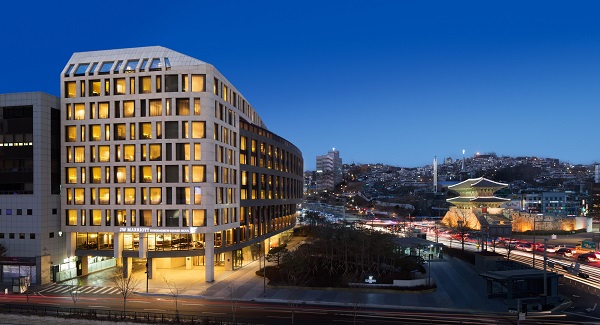 ▲ JW메리어트 동대문 전경. ⓒJW메리어트동대문