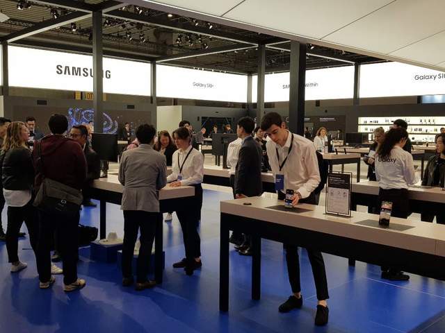 ▲ 삼성전자 체험부스ⓒ전상현 기자