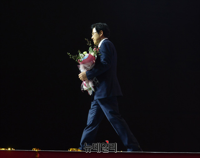 ▲ 27일 경기 일산 킨텍스에서 열린 자유한국당 제3차 전당대회에서 당대표로 황교안 전 국무총리가 선출됐다.ⓒ이종현 기자