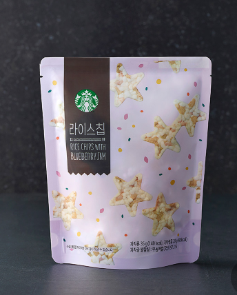 ▲ 라이스 칩(블루베리잼)ⓒ스타벅스