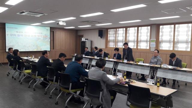 ▲ 칠곡군 북삼읍은 지난 5일 칠곡-구미 연접 읍·동인 임오동, 상모사곡동과의 상생 발전을 도모하는 행정교류를 실시했다.ⓒ칠곡군