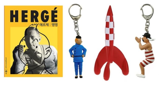 ▲ '에르제: 땡땡' 패키지 상품 구성품 이미지.ⓒ인터파크