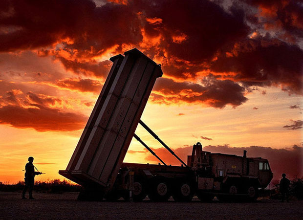 ▲ 대형 탄도미사일 요격이 가능한 '사드(THAAD)' 미사일 발사대. ⓒ美록히드 마틴 제공.
