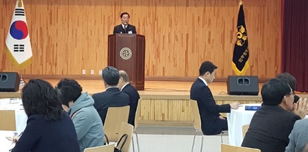 ▲ 민주평통충북지역회의가 7일 청남대에서 충북1권역 자문위원 연수회를 열고 활동을 넓히기로 했다.ⓒ민주평통충북지역회의