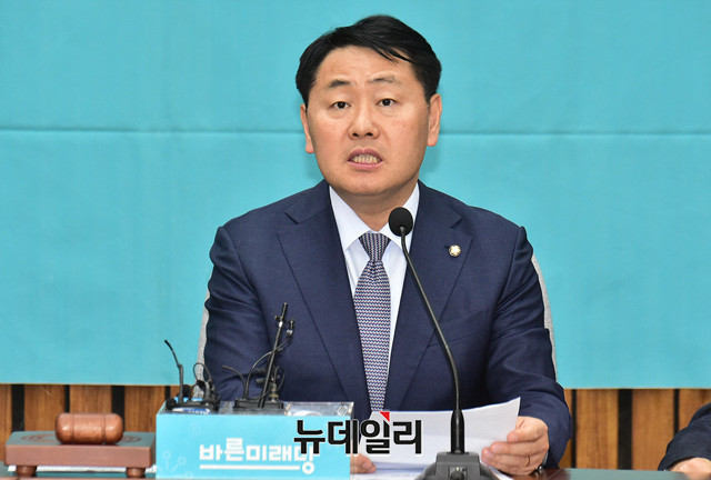 ▲ 바른미래당 김관영 원내대표. ⓒ이종현 기자