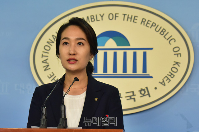 ▲ 김수민 바른미래당 원내대변인. ⓒ뉴데일리 DB