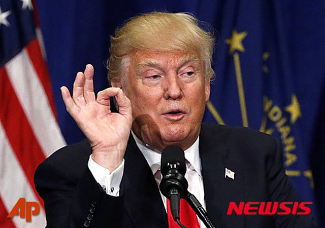 ▲ 도널드 트럼프 미국 대통령. 그는 한국으로부터 주한미군 주둔비용을 더 받아내고 싶어한다. ⓒ뉴시스 AP. 무단전재 및 재배포 금지.