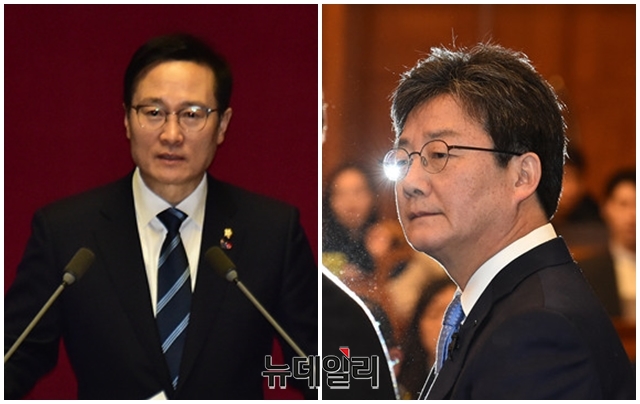 ▲ 홍영표 더불어민주당 원내대표와 유승민 전 바른미래당 공동대표. ⓒ뉴데일리 DB