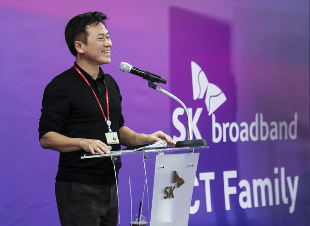 ▲ 박정호 사장ⓒSKT