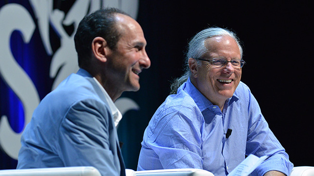 ▲ 굿비 실버스타인&파트너스(Goodby Silverstein & Partners)의 창립자 제프 굿비(Jeff Goodby, 우측)와 리치 실버스타인(Rich Silverstein, 좌측) ⓒ칸 라이언즈