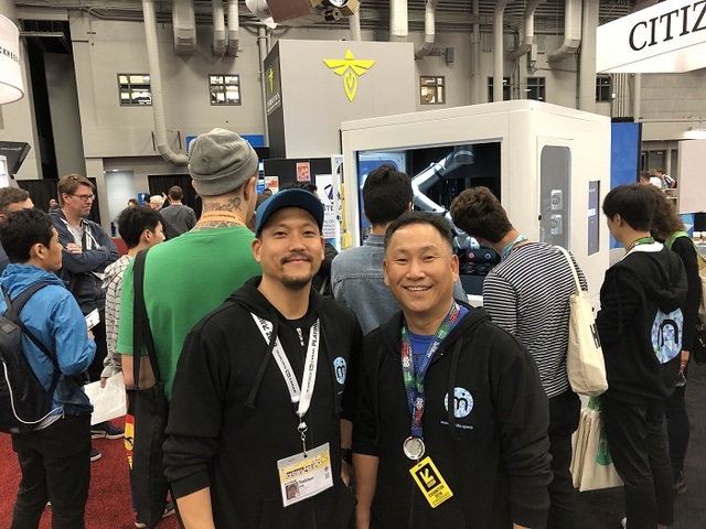 ▲ 이택훈(좌), 지용성(우) 모이다 공동대표. ⓒ김수경 기자