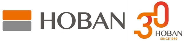 ▲ 새롭게 선보이는 호반그룹 통합 CI(좌)와 30주년 기념 엠블럼. ⓒ호반