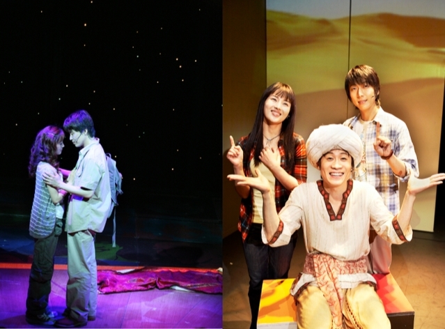 ▲ 오나라·엄기준(왼쪽), 안유진·진선규·김재범(오른쪽).ⓒNEO