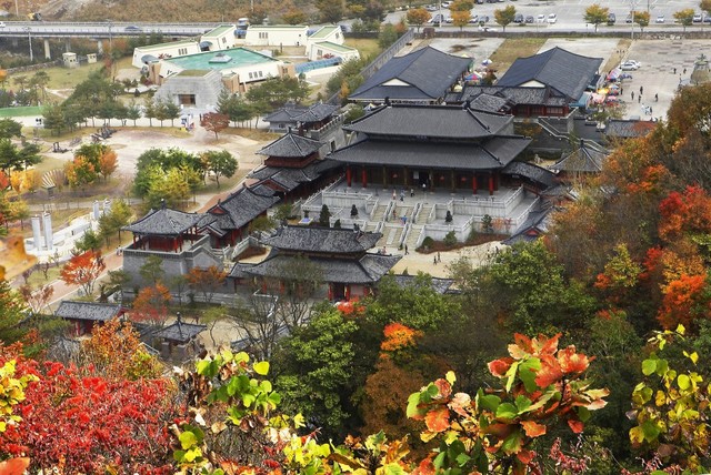 ▲ 바보온달장군과 평강공주의 설화가 전해져 오는 온달관광지 모습.ⓒ단양군
