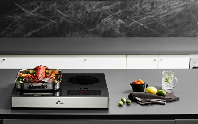 ▲ SK매직 '플렉스 하이브리드 전기레인지' ⓒ SK매직