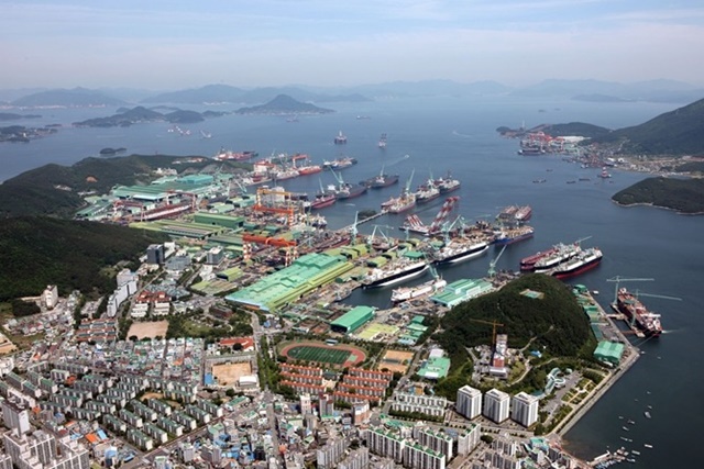 ▲ 자료사진. 삼성중공업 거제조선소. ⓒ삼성중공업