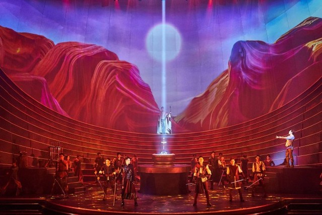 ▲ 뮤지컬 '킹아더' 공연 사진.ⓒ알앤디웍스