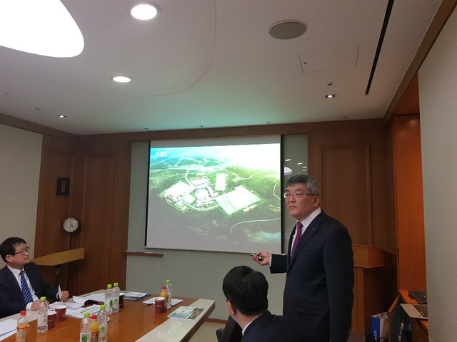 ▲ 김학동 예천군수는 18일 오후 서울 광화문에서 진행된 2차 PT심사에 직접 발표자로 나서 예천군이 가진 강점을 설득력 있는 어조로 설명했다.ⓒ예천군