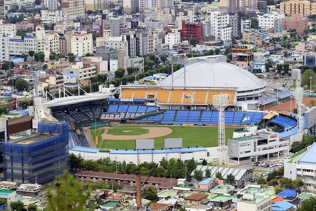 대전 베이스볼 드림파크 새 건립 부지로 확정된 한밭종합운동장.ⓒ대전시