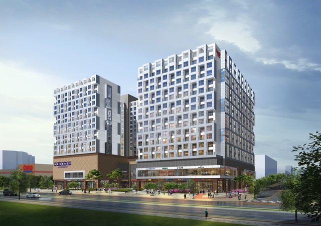 ▲ 대보건설 대구 혁신도시 하우스디 어반 메가시티 투시도.ⓒ대보건설