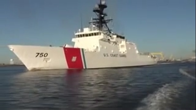 ▲ 버솔프 경비함ⓒ미국 해안경비대 영상 캡처