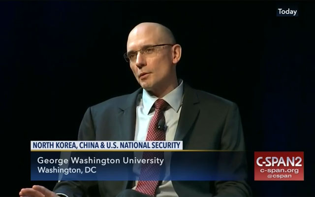 ▲ 마이클 콜린스 美CIA 부국장보. CIA 내 동아시아 임무센터 소속이다. ⓒ美공영 C-SPAN 영상 캡쳐.