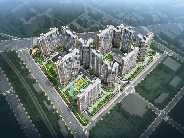 ▲ ‘중산 코오롱하늘채 메트로폴리스’ 조감도.ⓒ코오롱하늘채