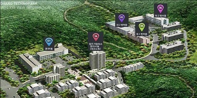 ▲ 포항테크노파크 조감도.ⓒ포항시