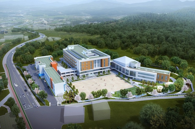 ▲ 특성화고등학교 조감도.ⓒ세종시교육청
