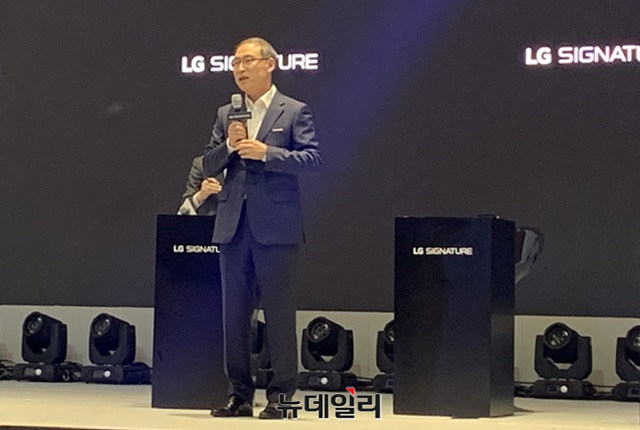 ▲ 송대현 LG전자 H&A사업본부장(사장). ⓒ뉴데일리 DB