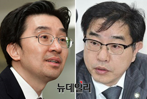 ▲ 채명성(왼쪽), 이헌 변호사
