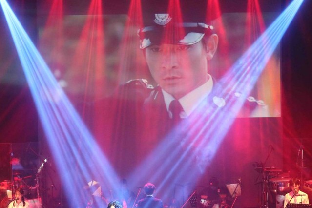 ▲ 뮤지컬 '무간도' 쇼케이스 콘서트 현장.ⓒ신스웨이브