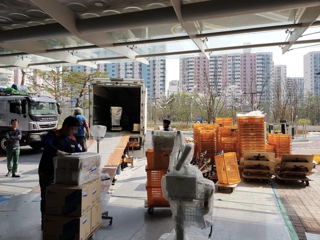 ▲ 15일 성서에서 새롭게 둥지를 틀고 진료를 개시하는 ‘계명대학교 동산병원’이 개원을 앞두고 본격적인 이전·이사에 들어갔다.ⓒ동산병원