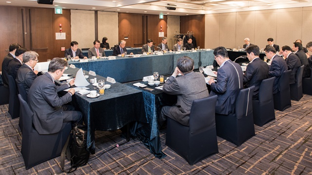 ▲ '2019년도 해외건설 수주플랫폼 2차 본회의'. ⓒ해외건설협회