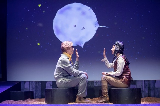 ▲ 낭독뮤지컬 '어린왕자' 공연장면.ⓒHJ컬쳐