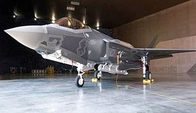 ▲ 2016년 8월 15일 출고식을 가진 日항공자위대 F-35A 전투기 1호기. ⓒ뉴시스. 무단전재 및 재배포 금지.