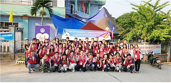 ▲ 대구 5개 보건의료단체가 베트남 다낭에서 해외 의료봉사활동을 실시했다.ⓒ대구시