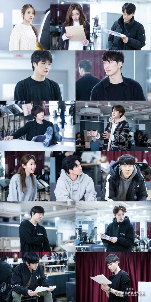 ▲ 뮤지컬 '더 캐슬' 연습현장 공개.ⓒ더블케이필름앤씨어터