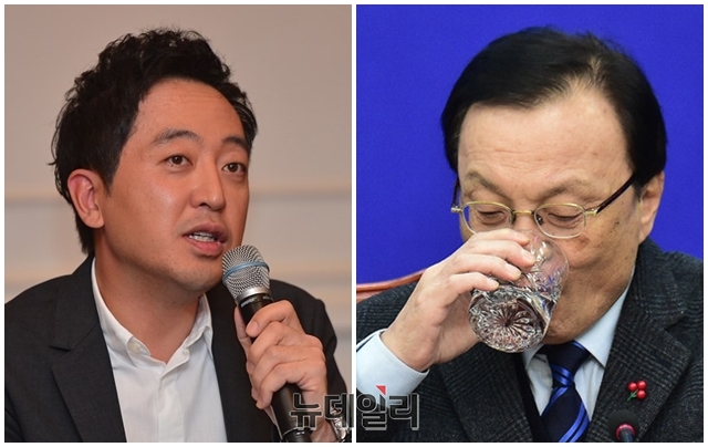 ▲ 더불어민주당 금태섭 의원과 이해찬 대표. ⓒ뉴데일리 DB