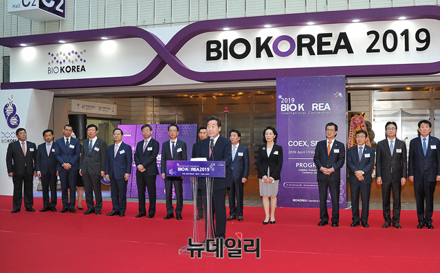 한국보건산업진흥원은 17일 서울 강남구 삼성동 코엑스에서 '바이오 코리아 2019(BIO KOREA 2019)'를 개최했다. ⓒ이기륭 기자