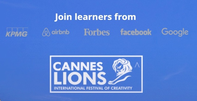 ▲ 칸 라이언즈, 디지털 강의 론칭. ⓒCannes lions