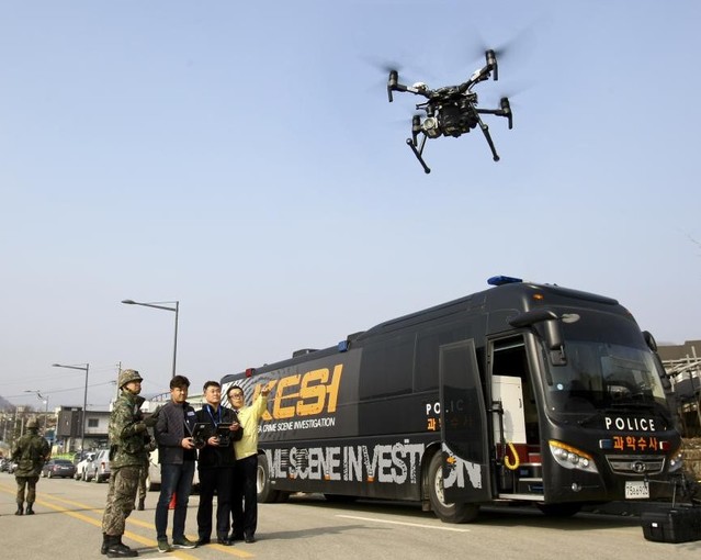 ▲ 대테러 군경 합동훈련 장면.ⓒ육군 37사단 제공