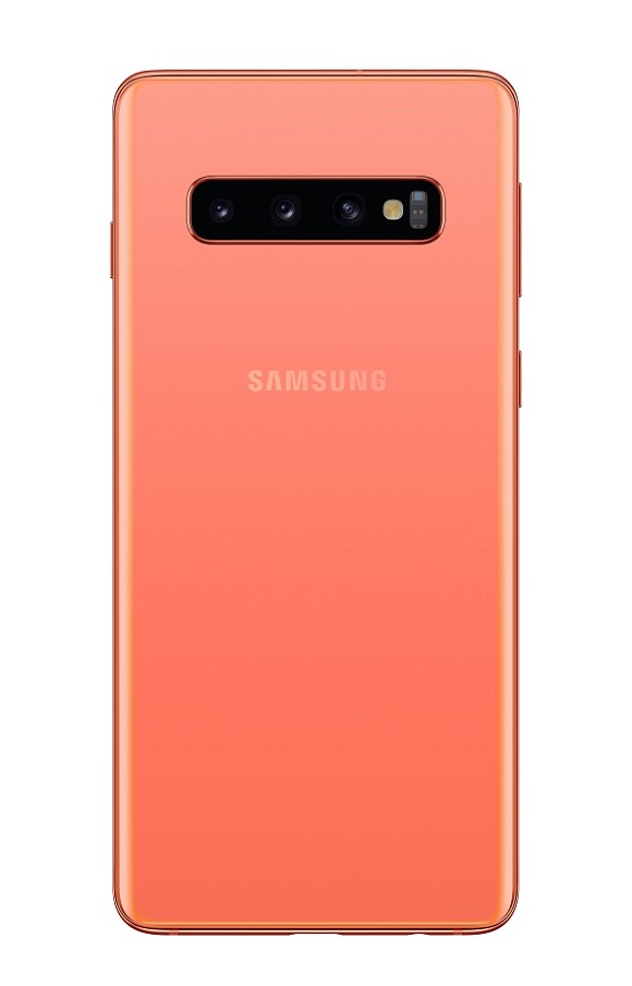 ▲ '갤럭시 S10'∙'갤럭시 S10+' 플라밍고 핑크 색상 제품 이미지ⓒ삼성전자