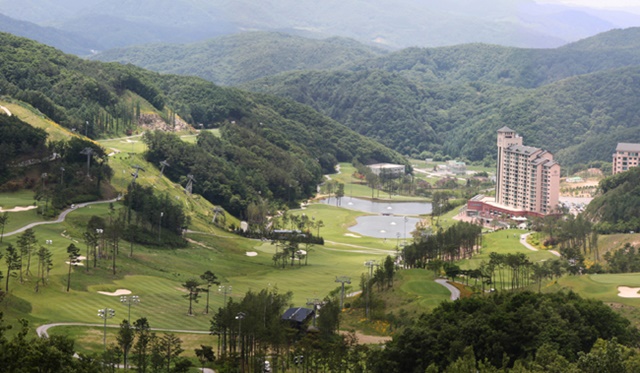 ▲ 한솔오크밸리 전경. ⓒ한솔오크밸리