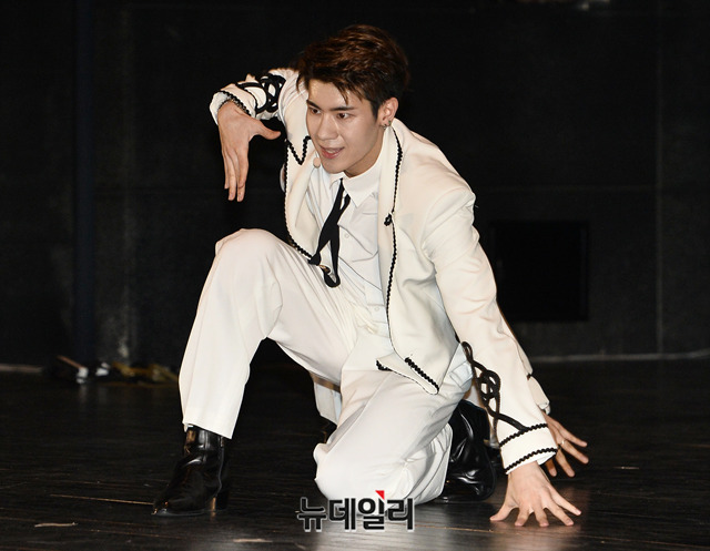 ▲ 뉴키드의 서브보컬 최지안. ⓒ박성원 기자