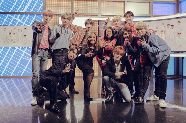 ▲ NCT 127이 미국 유명 토그쇼 '굿데이 뉴욕'에 출연해 현지에서의 인기를 증명했다.ⓒSM엔터테인먼트