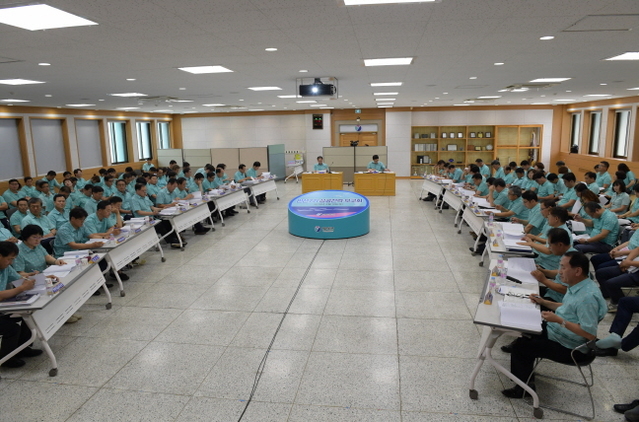 ▲ 영덕군의 민선7기 성공전략 보고회 장면.ⓒ영덕군